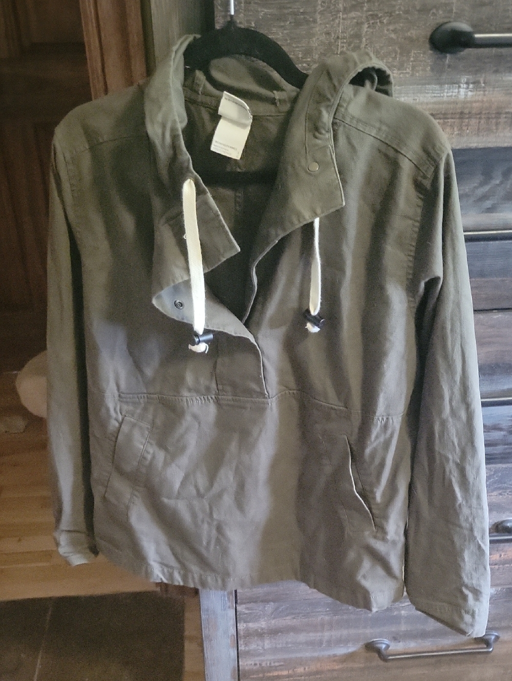 The North Face Olive Green Women's Hooded Jacket
